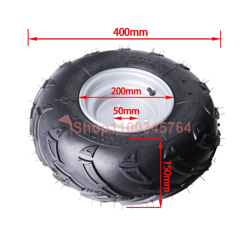 Neumáticos sin cámara de alta calidad, neumáticos sin cámara con bujes para Quad Bike ATV Maverick ATV Kart Knob