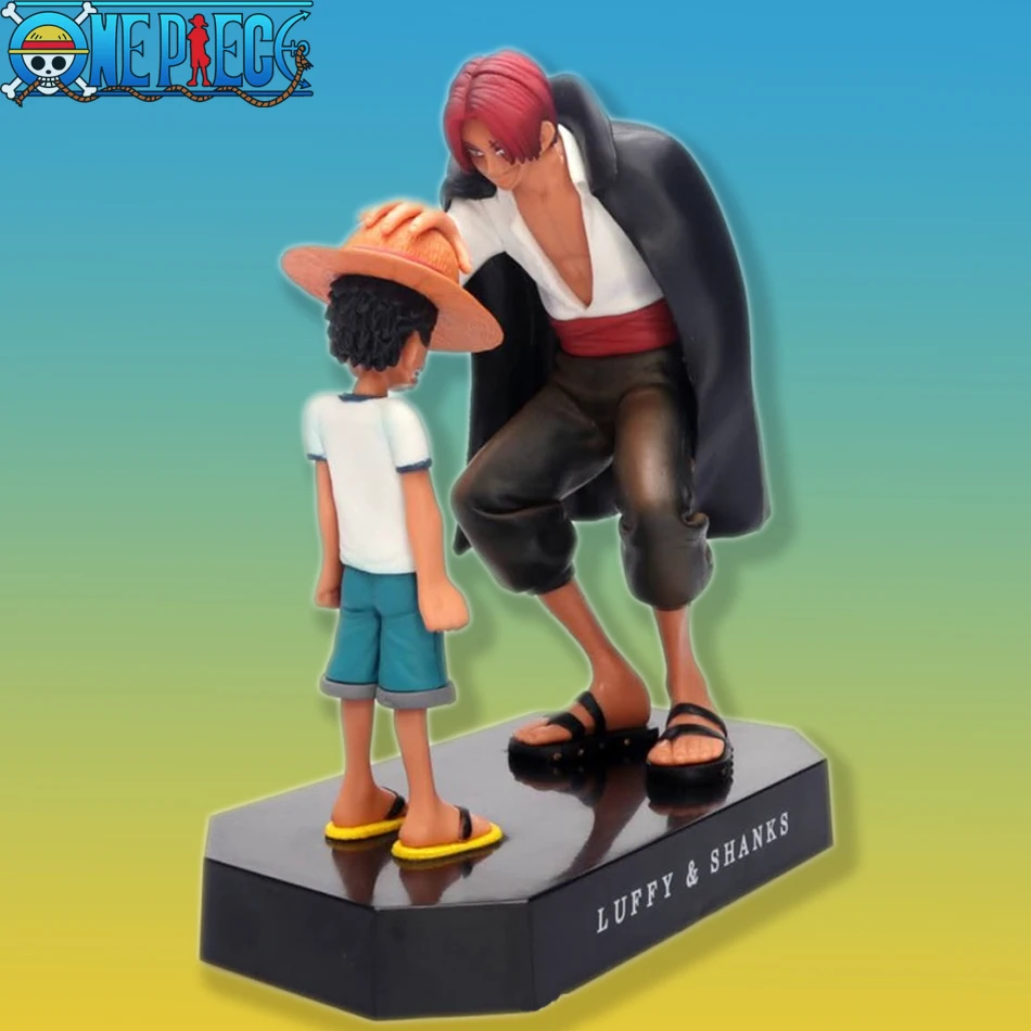 Figuras de acción de Luffy de una pieza de 18cm, modelo de juguete de Pvc, mono D. Figuras de Luffy, estatua de Anime de una pieza, modelo ornamentado, regalos de cumpleaños