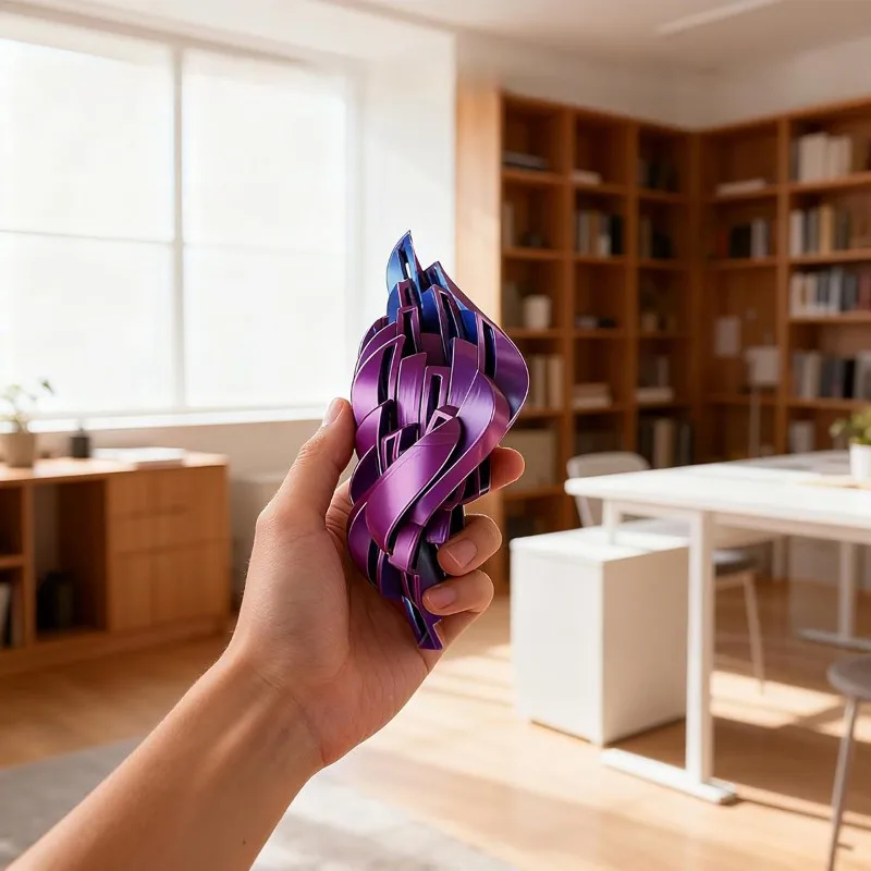 MACH-Alívio do estresse para jovens para VIOLA-Para BALL Fidget compatível com Slime impresso em 3D