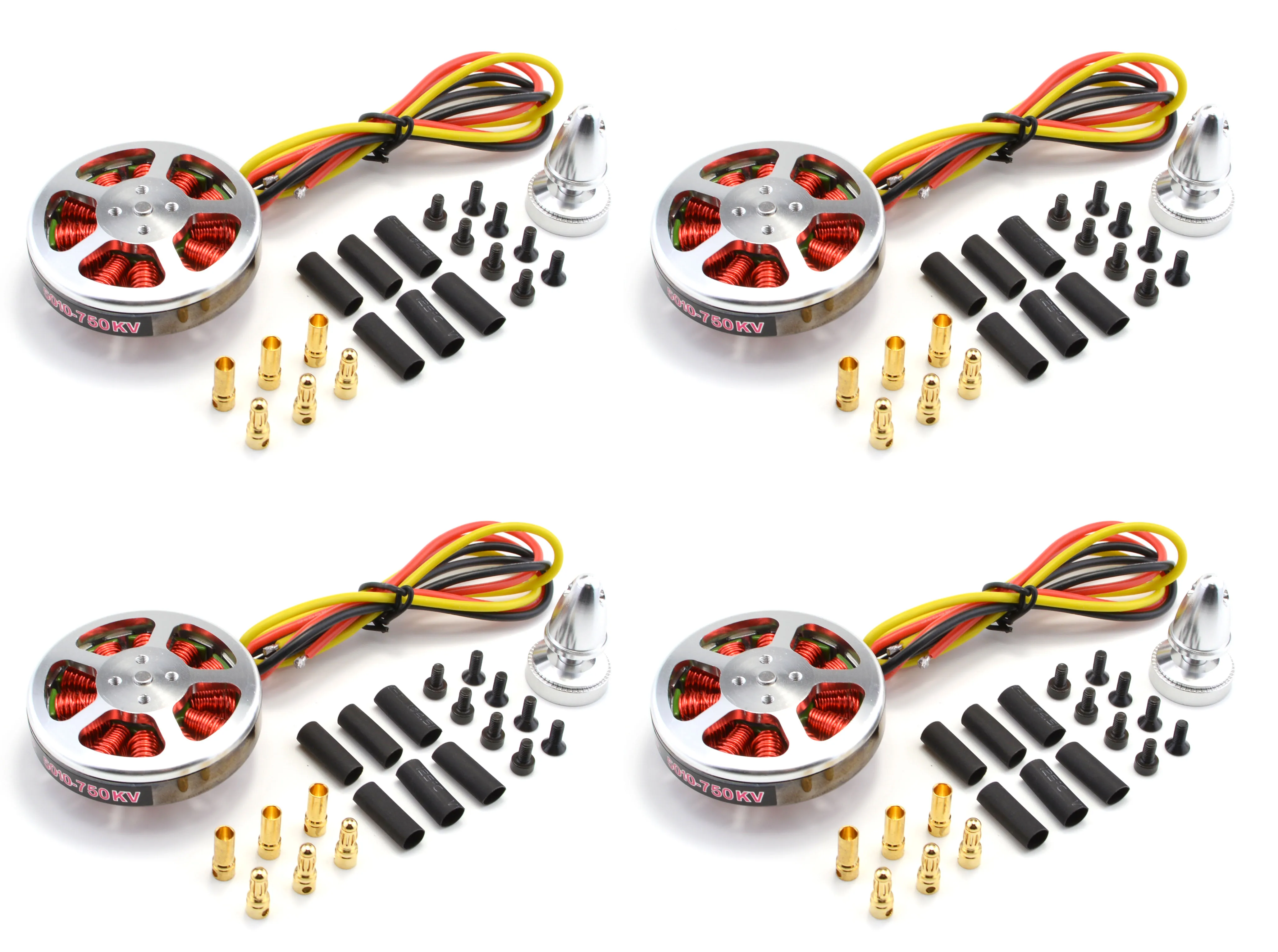 5010 360KV / 750KV borstelloze motoren met hoog koppel voor ZD550 ZD850 MultiCopter QuadCopter meerassige vliegtuigen