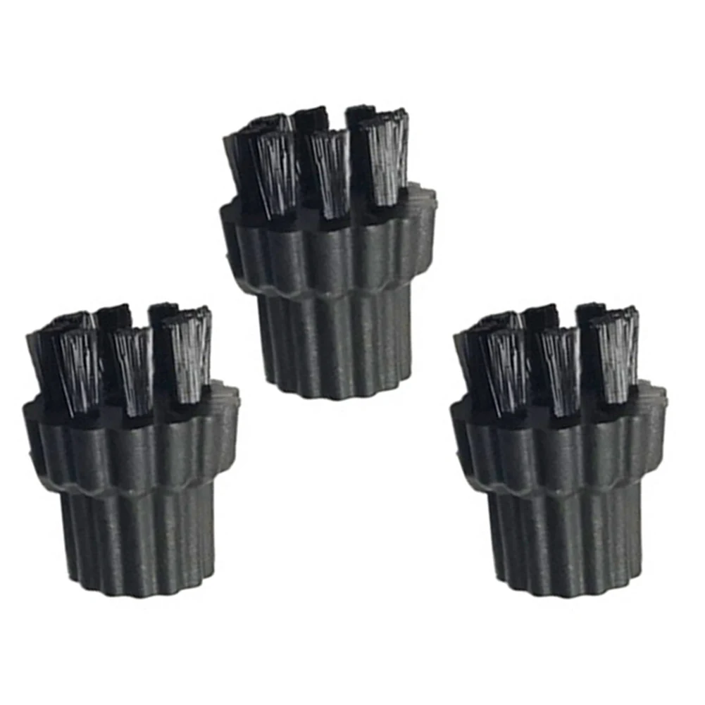 Accesorios de fregona con cabezal de cepillo para Limpiador de vapor, piezas de repuesto para cabezal de cepillo aptas para fregona de vapor para aspiradora X500, X700, 3 uds.
