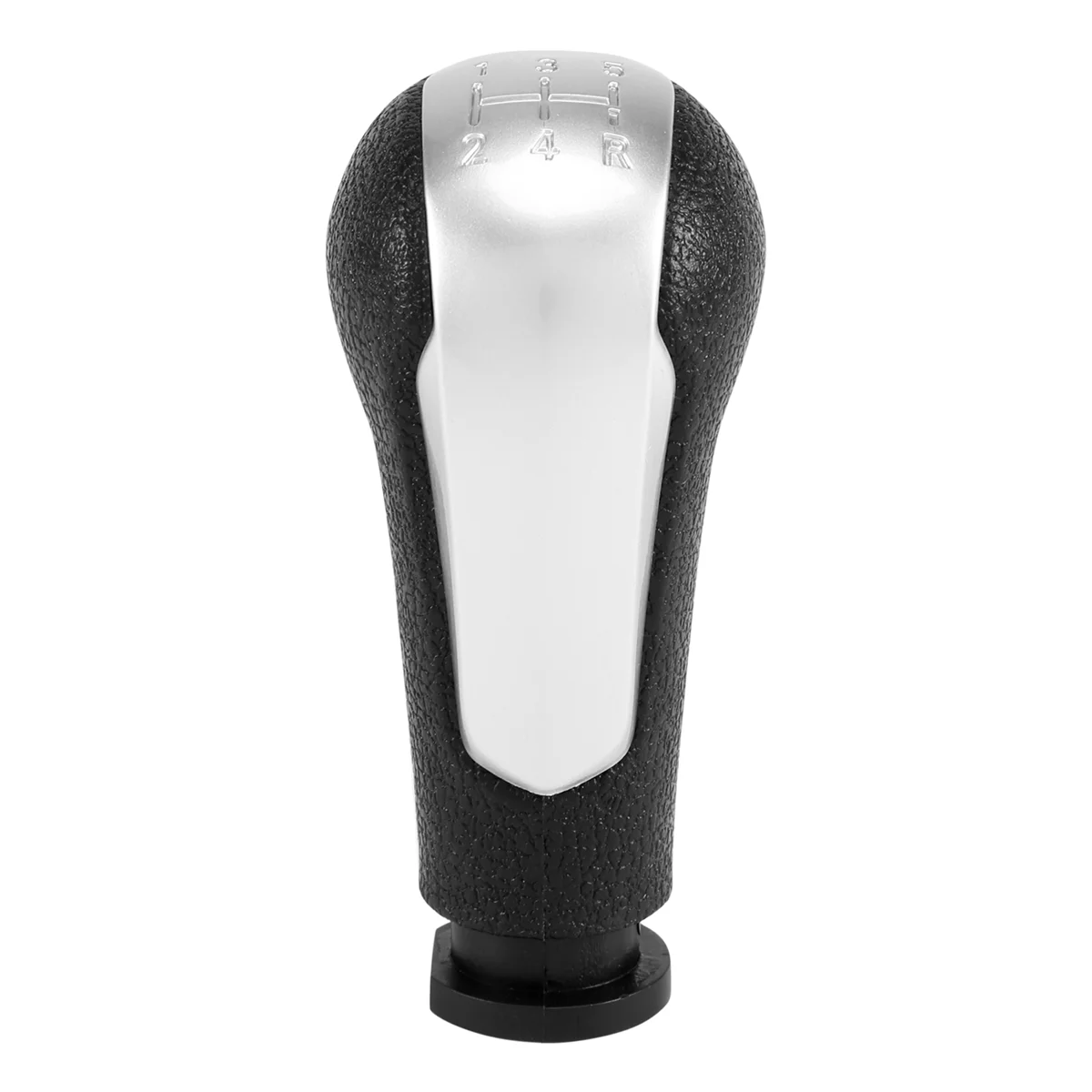 5 Speed Gear Shift Knob Lever Shifter Handle Stick for Chevrolet Spark 2011-2016 Silver