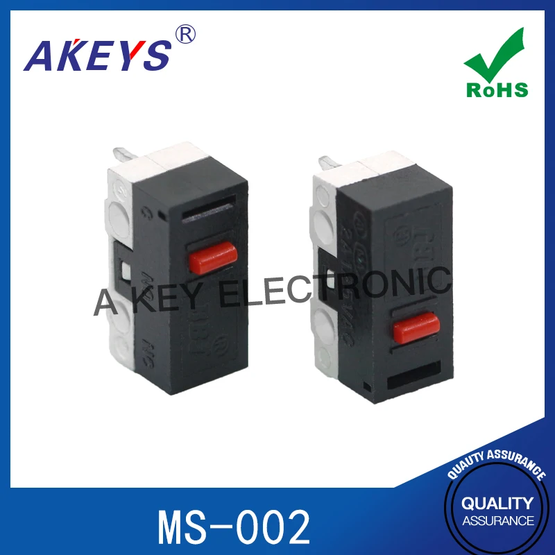 MS-002 Straight Leg Small Micro Switch Bosch IXO3 Start Special Connector Shuangfeiyan Microsoft Logitech BBJ