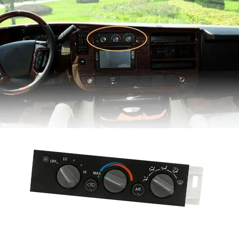 16231175 9378815 A/C Heater Control Panel For Chevy GMC Yukon 1996-2000 Air Conditioner Adjust Panel