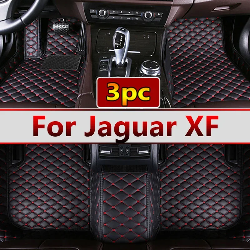 Car Floor Mats For Jaguar XF Sedan 2008 2009 2010 2011 2012 2013 2014 2015 Custom Auto Foot Pads Carpet Cover Accessories