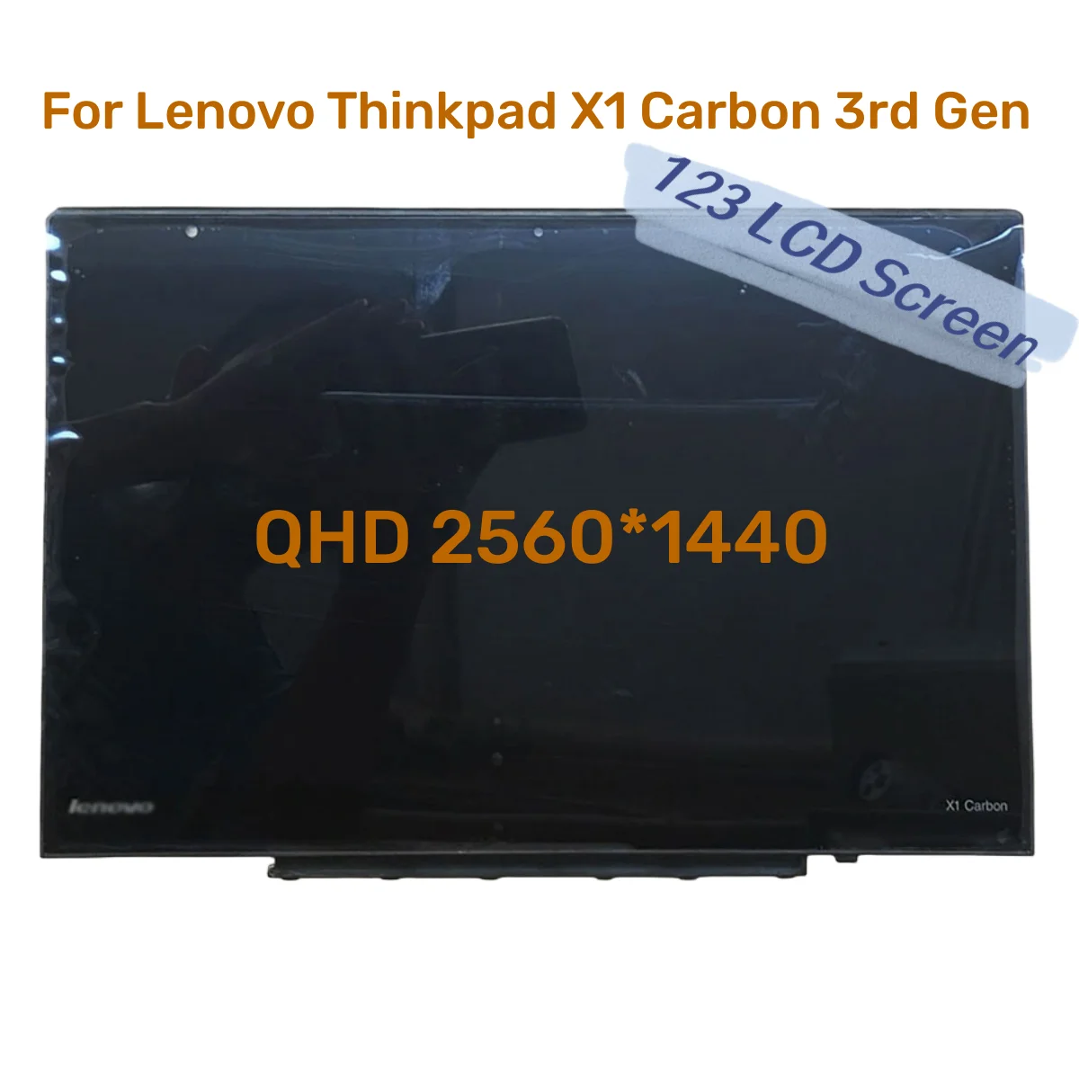 14.0 "สำหรับ Lenovo ThinkPad X1คาร์บอน2ND 3rd Gen LP140QH1-SPA2 wqhd 2560X1440 LCD จอแสดงผล LCD ทัชสกรีน Digitizer 00HN827ประกอบ