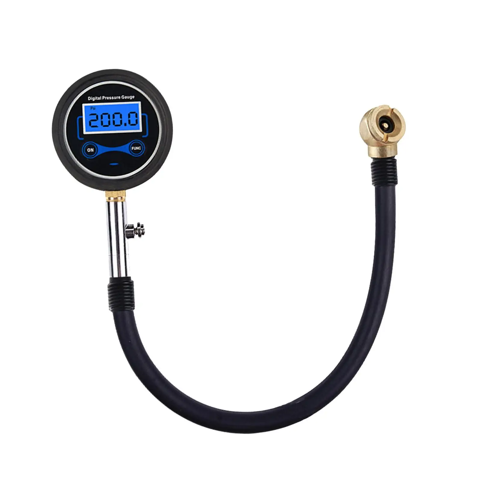Reifendruck messer Multifunktion ales mechanisches Luft manometer, 200 psi Luftdruck-Reifenmesser-Tester für Wohnmobil-LKW-Geländewagen