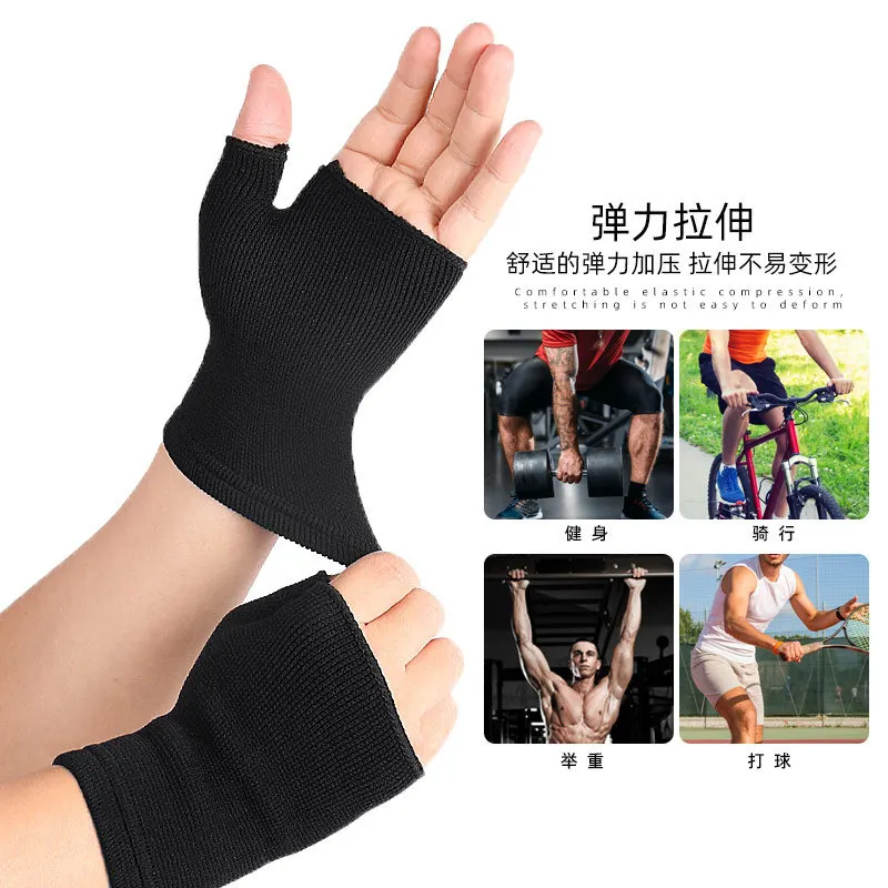 1Pair Wristband Compression Arthritis Gloves Wrist Support Joint Pain Relief Hand Brace Therapy Wristband Palm Hand Thumb Band