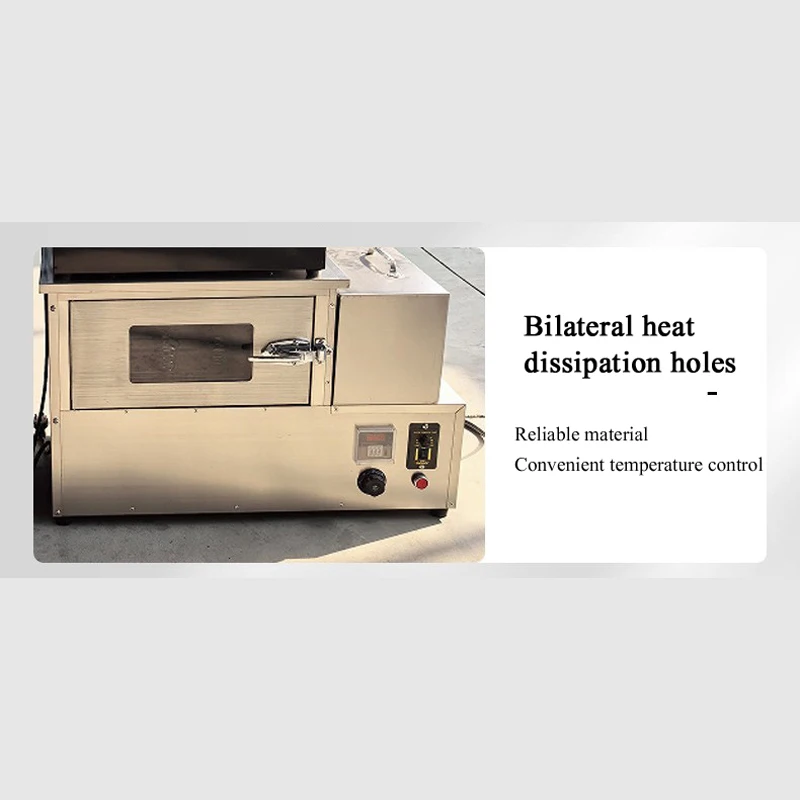 

Электронная вращающаяся конусная печь для пиццы из нержавеющей стали, конусная печь для пиццы с 10 шт., поднос для пиццы, ручная машина для нагрева пиццы