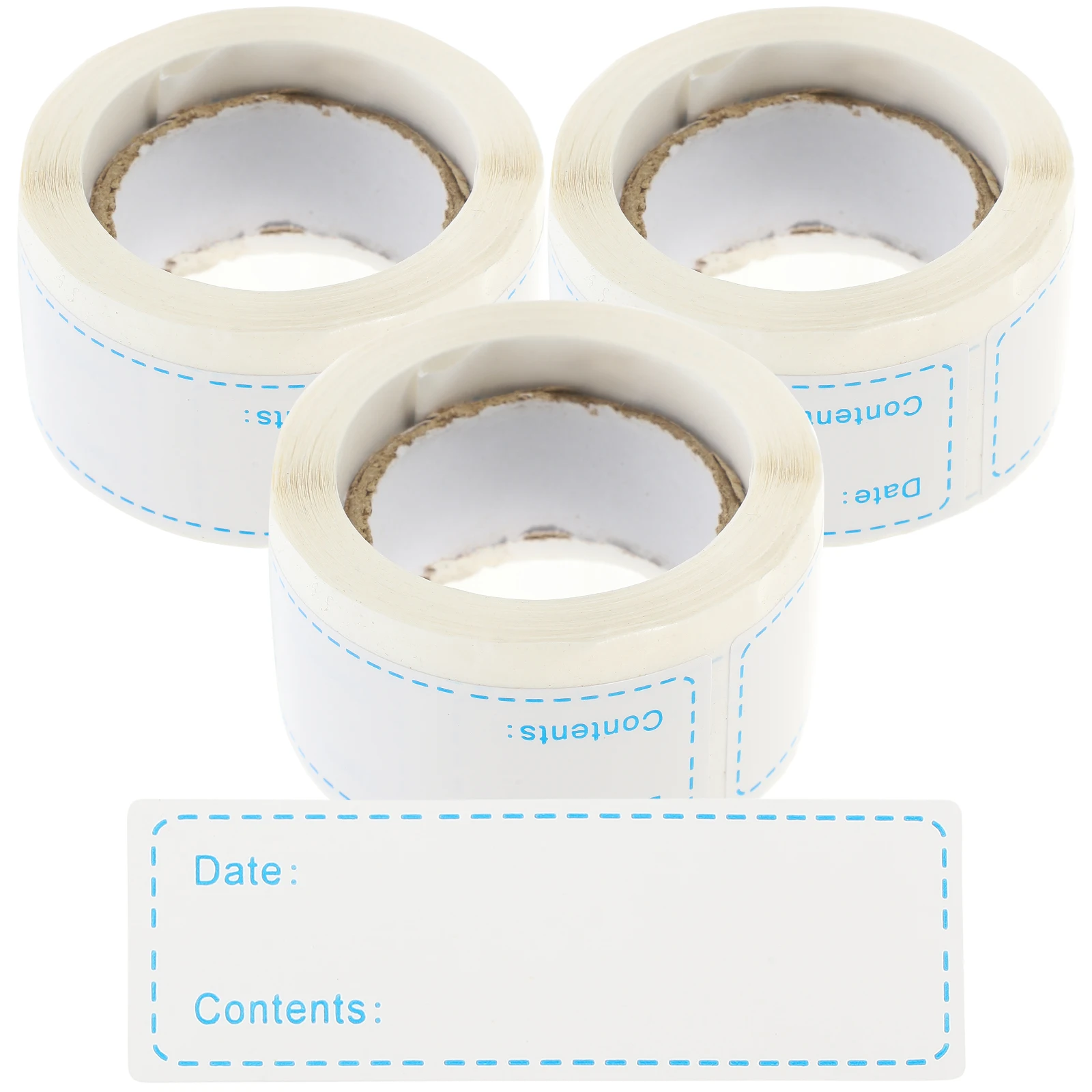 3 рулона самоклеящихся пищевых наклеек, медные пластинчатые этикетки для контейнеров, кухонного использования, съемные наклейки с датой для хранения