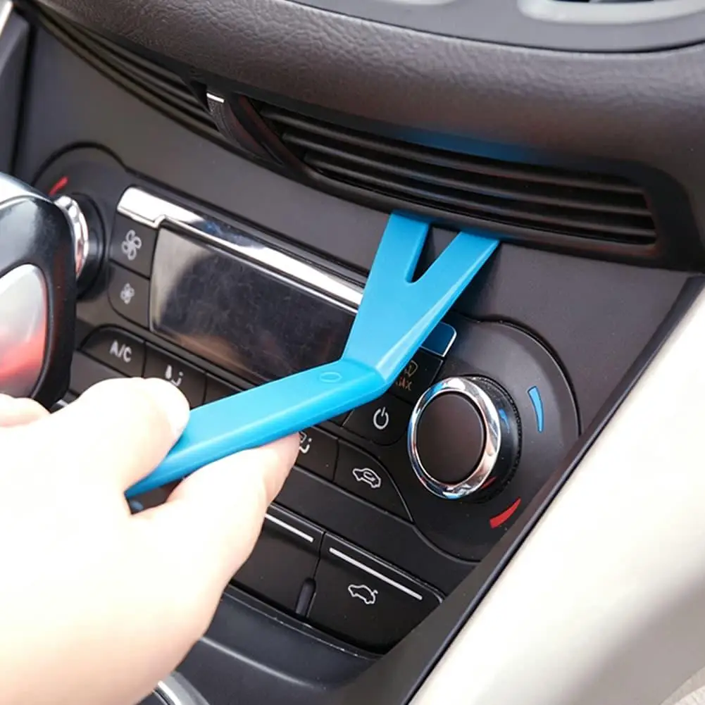 4PCS Car Interior Trim Removal Tool Set  Lightweight PP POM Non Scratch for Door Panel Car Audio DIY Auto Accessories