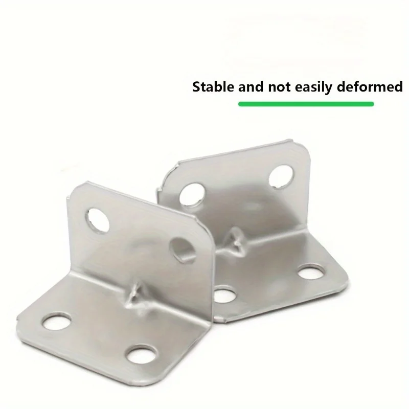 High quality metal corner code bracket 90° corner code laminated furniture board wooden furniture connection cabinet with screws