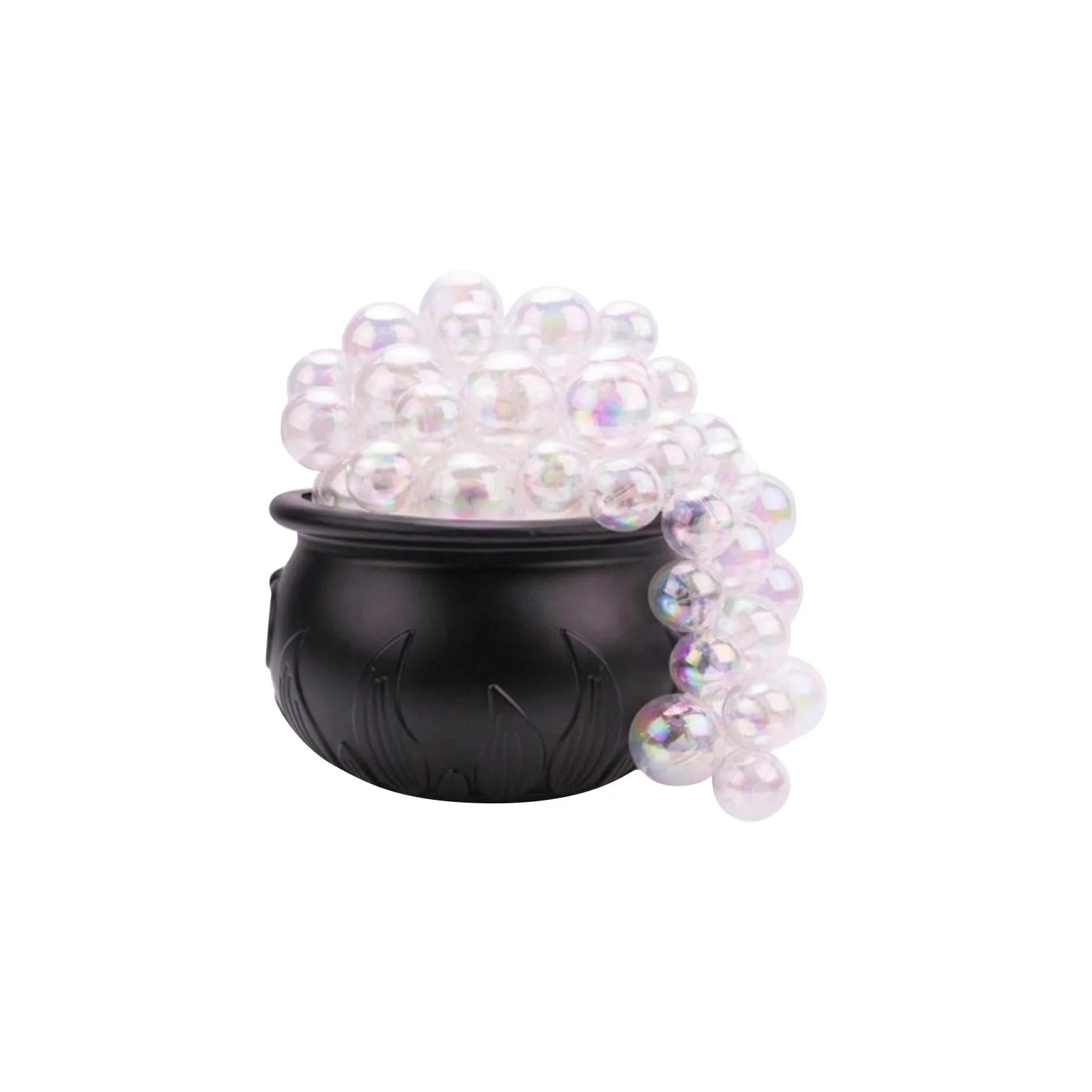 Indoor DIY Bubbling Cauldron Set - Black Plastic Bowl Party Decoration  Spooky Vintage Decor For Room Party Table Remote Control