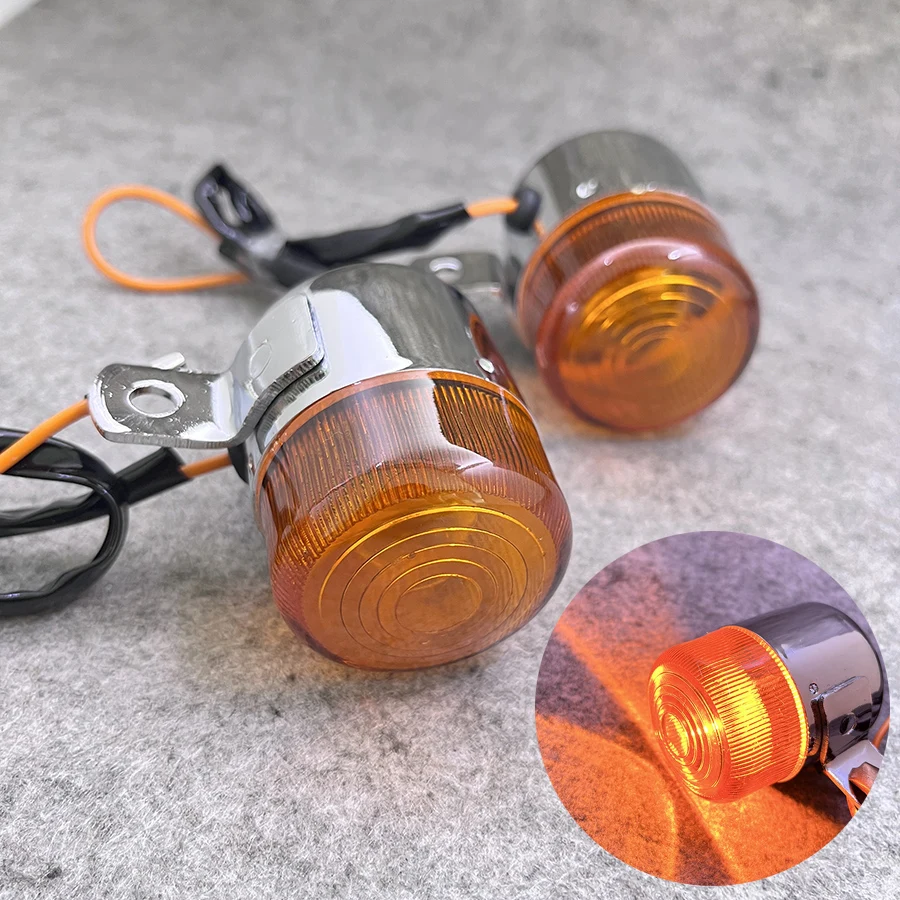 

Mini Motorcycle Turn Signal Light Front Rear Blinker Flasher For Honda Z50 Monkey Chaly Dax CF50 CF70 CT70 ST50 ST70