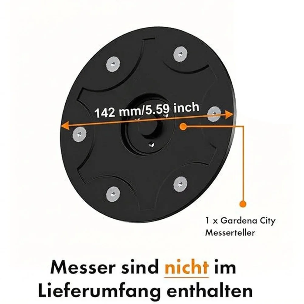 142mm Fiberglass Cutting Disc Compatible With Sileno= City Robotic Lawn Mowers Enhanced Cutting Efficiency Garden Tools