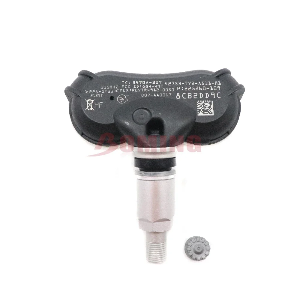 42753-TY2-A51 TPMS Tire Pressure Monitoring Sensor For Acura RLX TL ZDX 2AX 2009-2015 315Mhz 42753-TK4-A011-M1 42753TY2A51