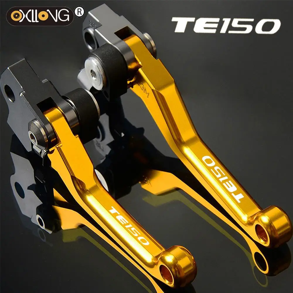 

CNC hand brake TE150 Motorcycle DirtBike Motocross dirt bike Pivot Brake Clutch Levers FOR HUSQVARNA TE150 2017 2018