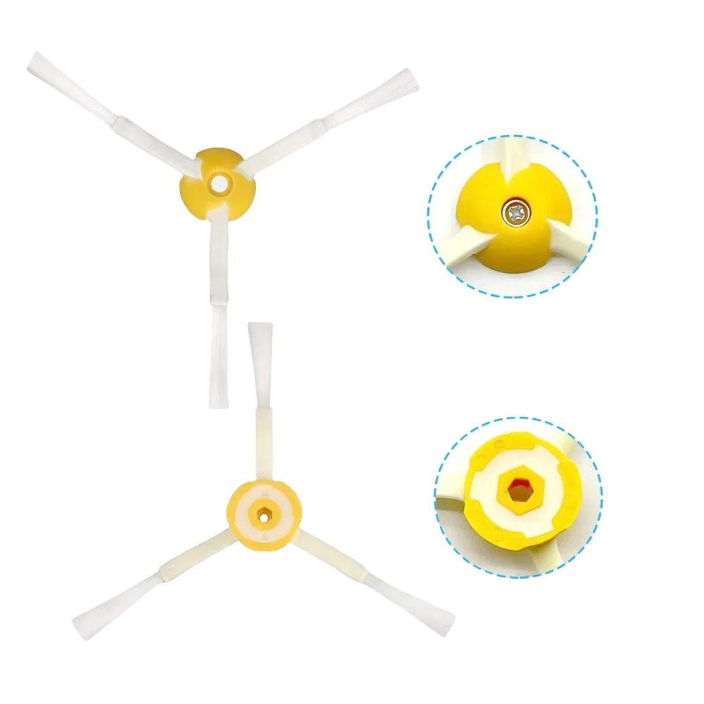 Replacement Main Brushes for iRobot Roomba 600 Series 694 692 650 660 651 - Bristle ,Rubber Roller Brush
