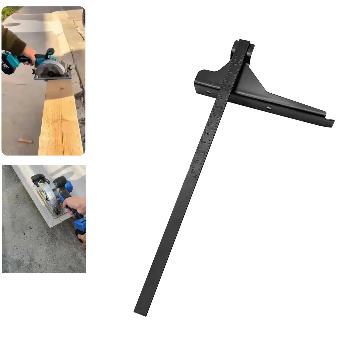 

Электрическая циркулярная пила с измерительной шкалой, 1 шт., для деревообработки, резки, гравировки, аксессуары для инструментов