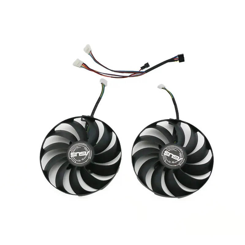 NEW 95MM T129215SU RX5500XT XT-O8G-EVO Fan for ASUS DUAL RX 5500 XT Graphics Card Cooling Fan