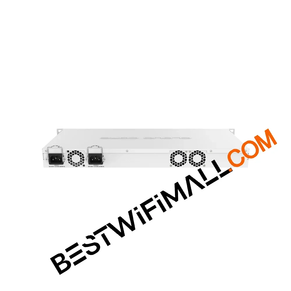 Mikrotik CCR1036-8G-2S+EM Router 8xGigabit Ethernet 2xSFP+ Cages LCD 36 Cores x 1.2GHz CPU, 8GB RAM, Dual PSU, 1U Rackmount