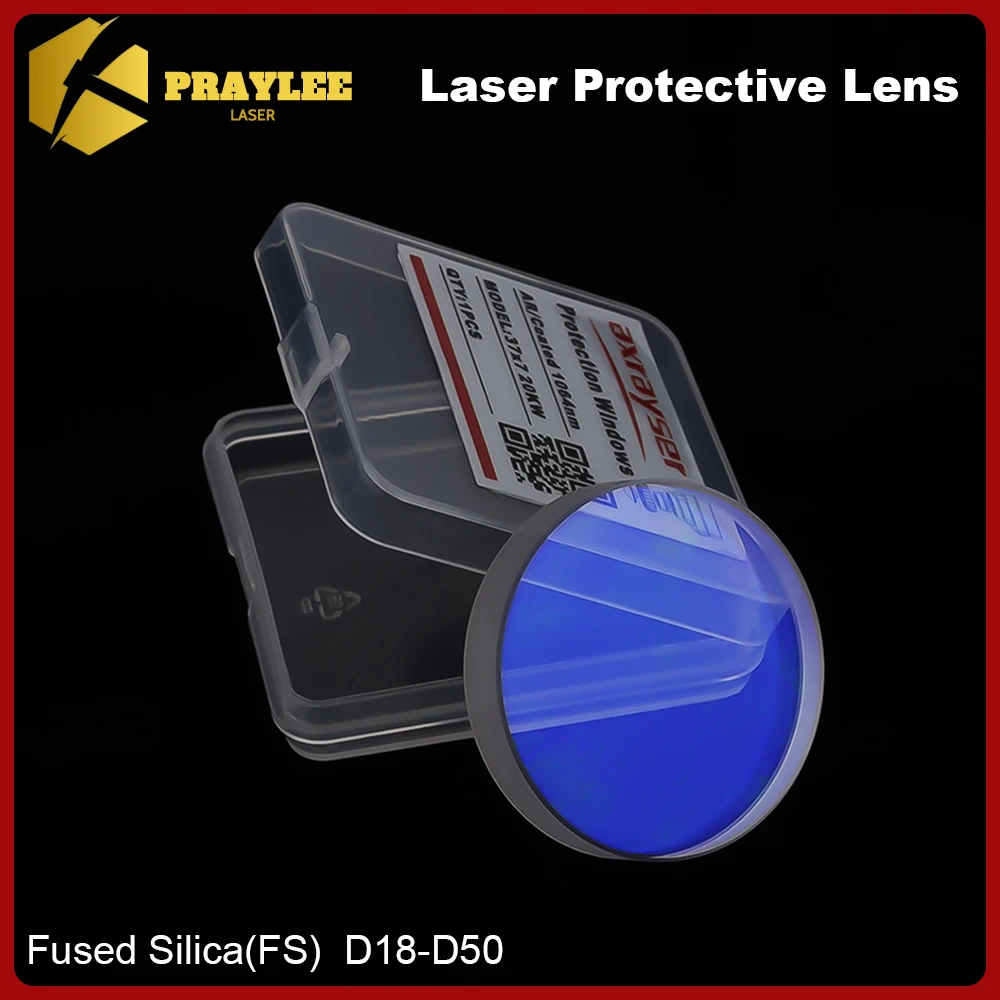 

10PCS Laser Protective Lens 27.9x4.1 37x7 24.9x1.5 Optical Protection Windows for Raytools Boci Precitec Bodor Laser Cutting