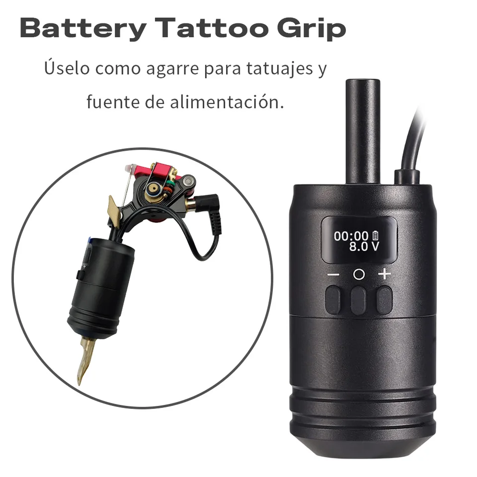 未使用　タトゥー　バッテリー　グリップ　カートリッジ　ワイヤレス Scf614ecdeb3c4fe99e1a1246a3d20
