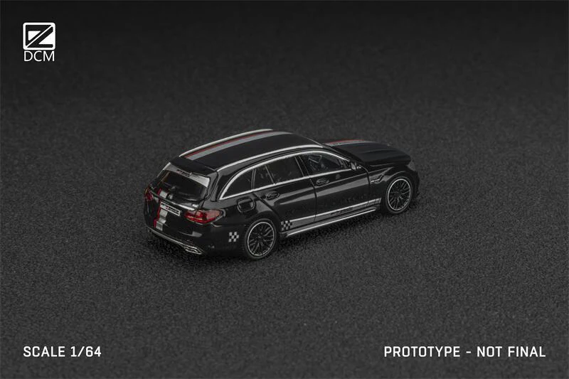 

Коллекционная модель автомобиля DCM 1:64 C63S S205 Limited499 Lowrider из сплава