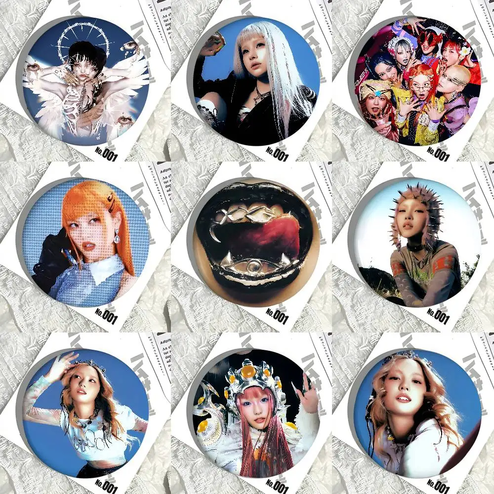 

Band X-XG Badges Tinplate Soft Button Pin Brooch Metal Badge Custom Jewelry Accessories Hat Bag Lapel