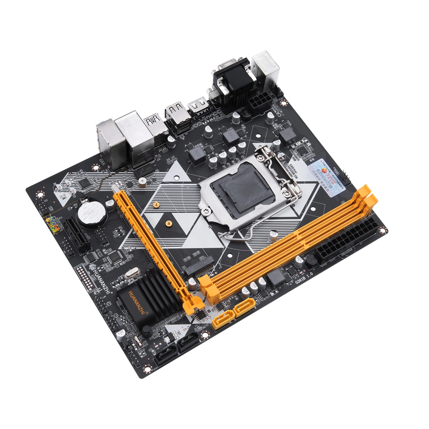 Imagem -03 - Placa-mãe Intel Lga 1150 i3 i5 i7 e3 Ddr3 1333 Mhz 1600mhz 16gb M.2 Sata3 Usb 3.0 Vga Dvi Compatível com Hdmi ru