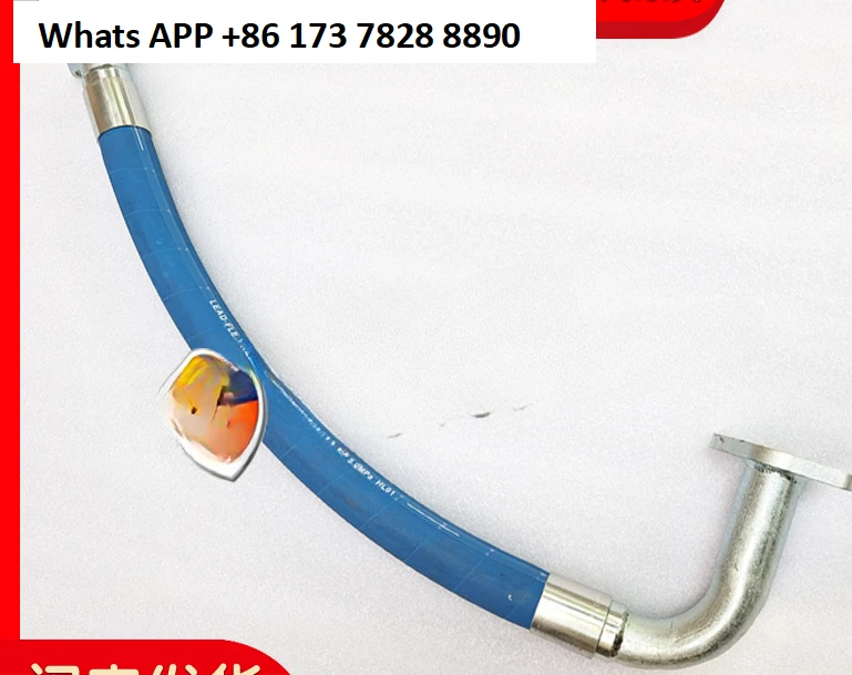 Stainless steel braided YouTube 23543457 hose assembly for air compressor high pressure fittings