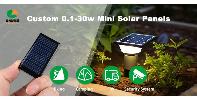 1 W kleine Solarzellen, monokristallines Silizium, PET, mattiert, laminiert, hocheffiziente Mini-Solarmodule, 118 x 63 mm, für LED-Leuchten – Detail 1