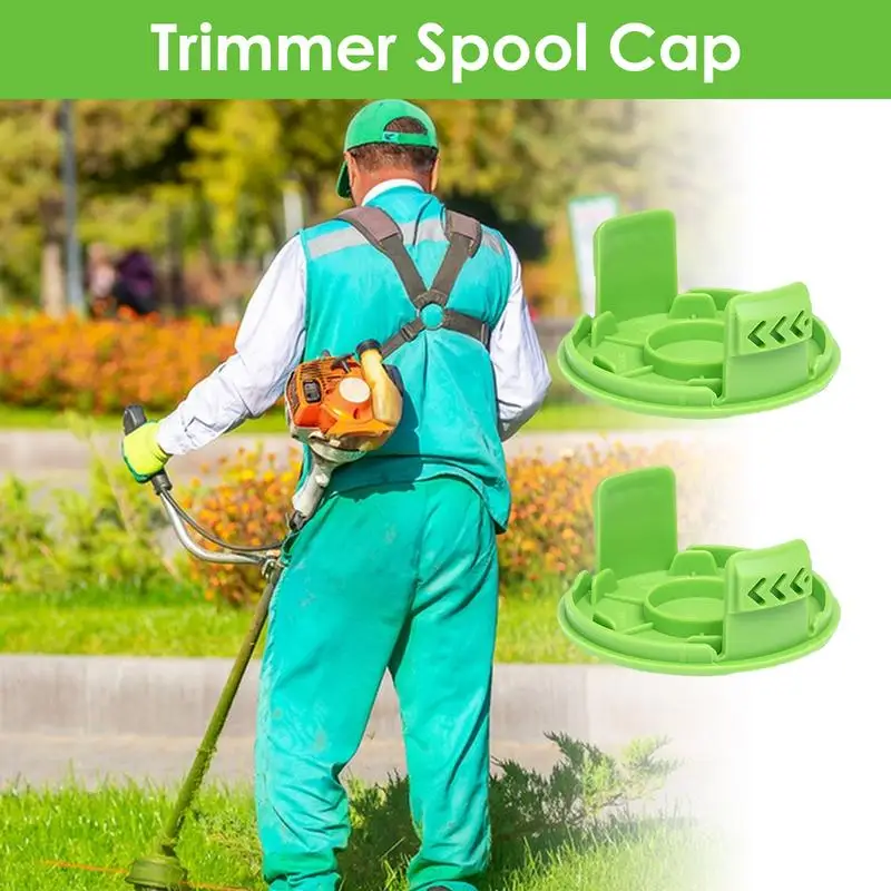 Trimmer Spool Cover 2pcs String Weeder Spool Cover 24/40/80V Nylon Cordless Weeder Spool Cap Grass Weeder Spool Cap Trimmer Head