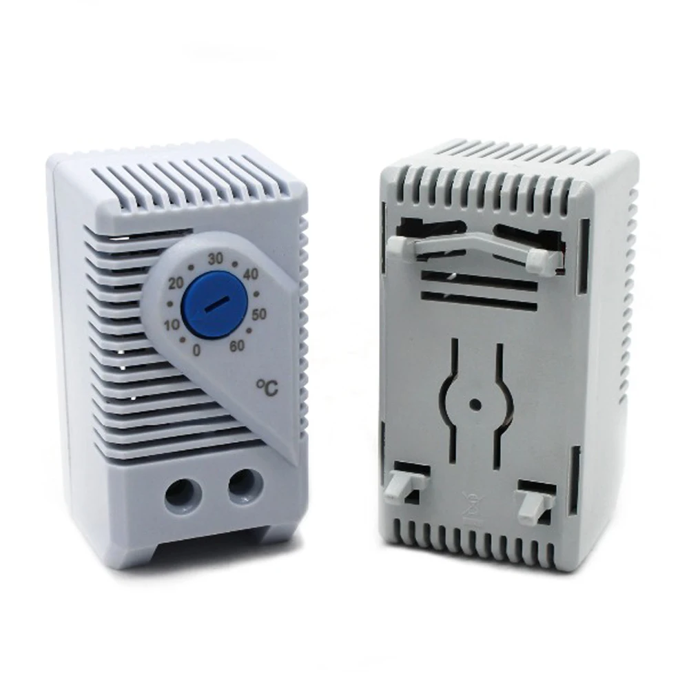 ManHua 0~60℃ Cabinet Temperature Controller Centigrade Mechanical KTO011 Red & KTS011 Blue Industrial Thermostat