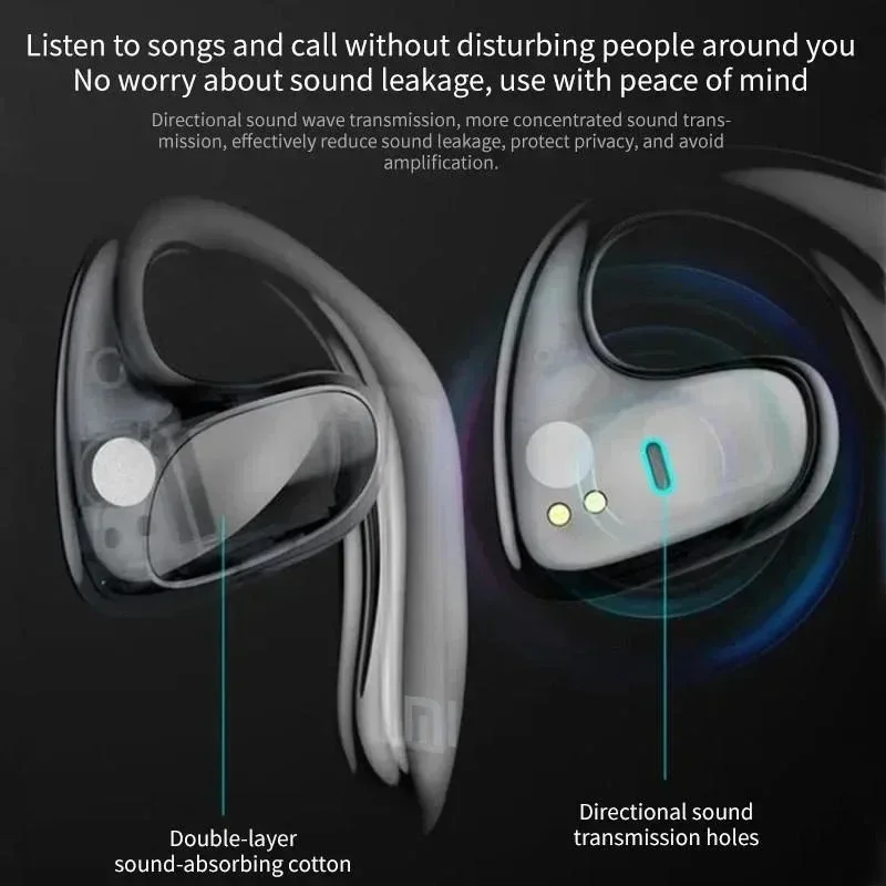 Xiaomi S900 Bluetooth Earphones Conduction Open Ear Hook Wireless Sport Headphone HiFi Stereo Waterproof Noise Headset