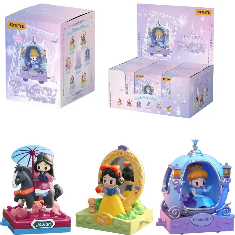 

New 52TOYS Alicia Blind Box D-baby Romantic Parade Anime Frozen Blind Box Collect Children Toy Guess Bag Mystery Box Gifts