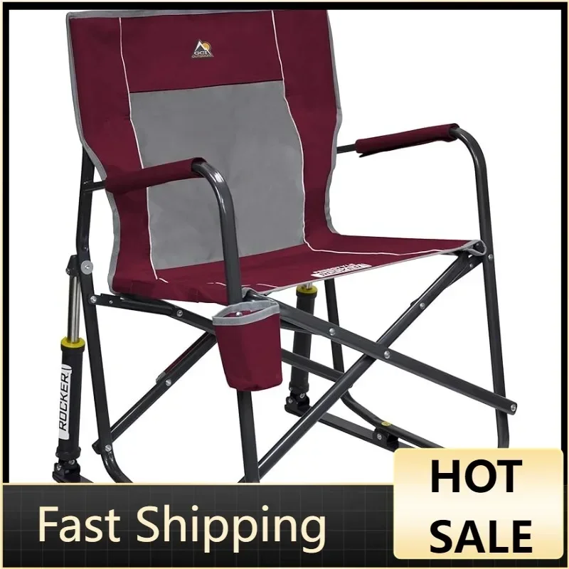 

home.GCI Outdoor Freestyle Rocker Portable Rocking Chair & Outdoor Camping Chair