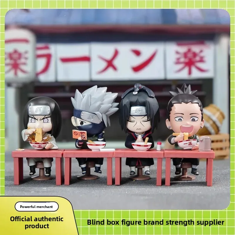 

Naruto Naruto Lamian Noodles theme blind box tide play creative desktop ornaments gift Sasuke KINOMOTO SAKURA Uchiha Itachi.