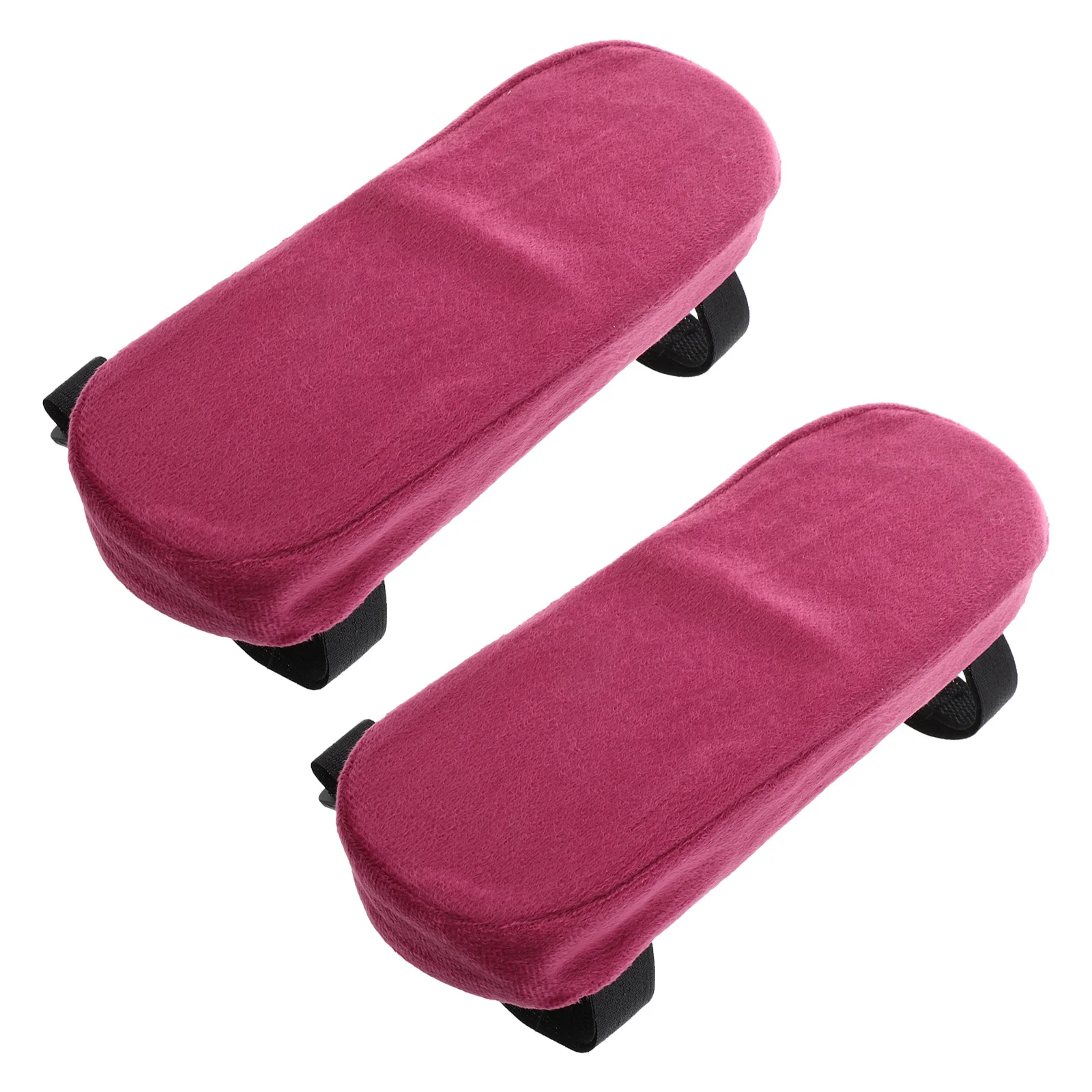 

1 Pair Wheelchair Arm Rest Pads Thick Memory Foam Cushion Covers Warm Armrest Cushions for Winter Office Gaming Chair