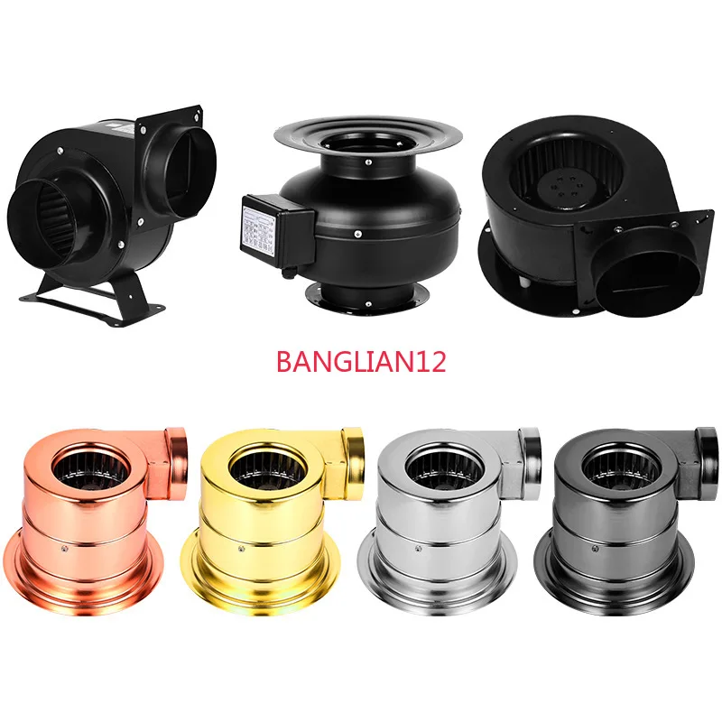 Special smoke exhaust fan for barbecue restaurants Side exhaust fan silent fan