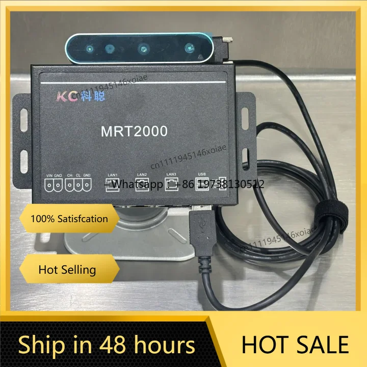 KCONBOT Compact MRT2000 3D Vision Sensor System AGV Navigation 1cm Accuracy 10Hz 150x86x26mm IP40 Protection Ethernet