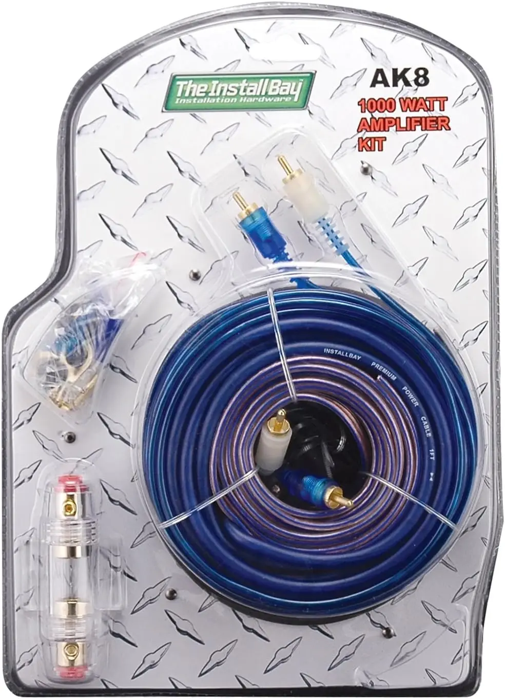 

AK8 1000-Watt 8GA-AGU-Econo AMP Kit