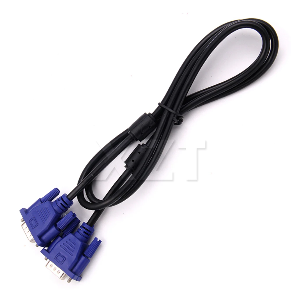 1.3M VGA To VGA Cable 15 Pin Male To Male Extension Converter Connector for Computer Monitor Projector PC TV Adapter