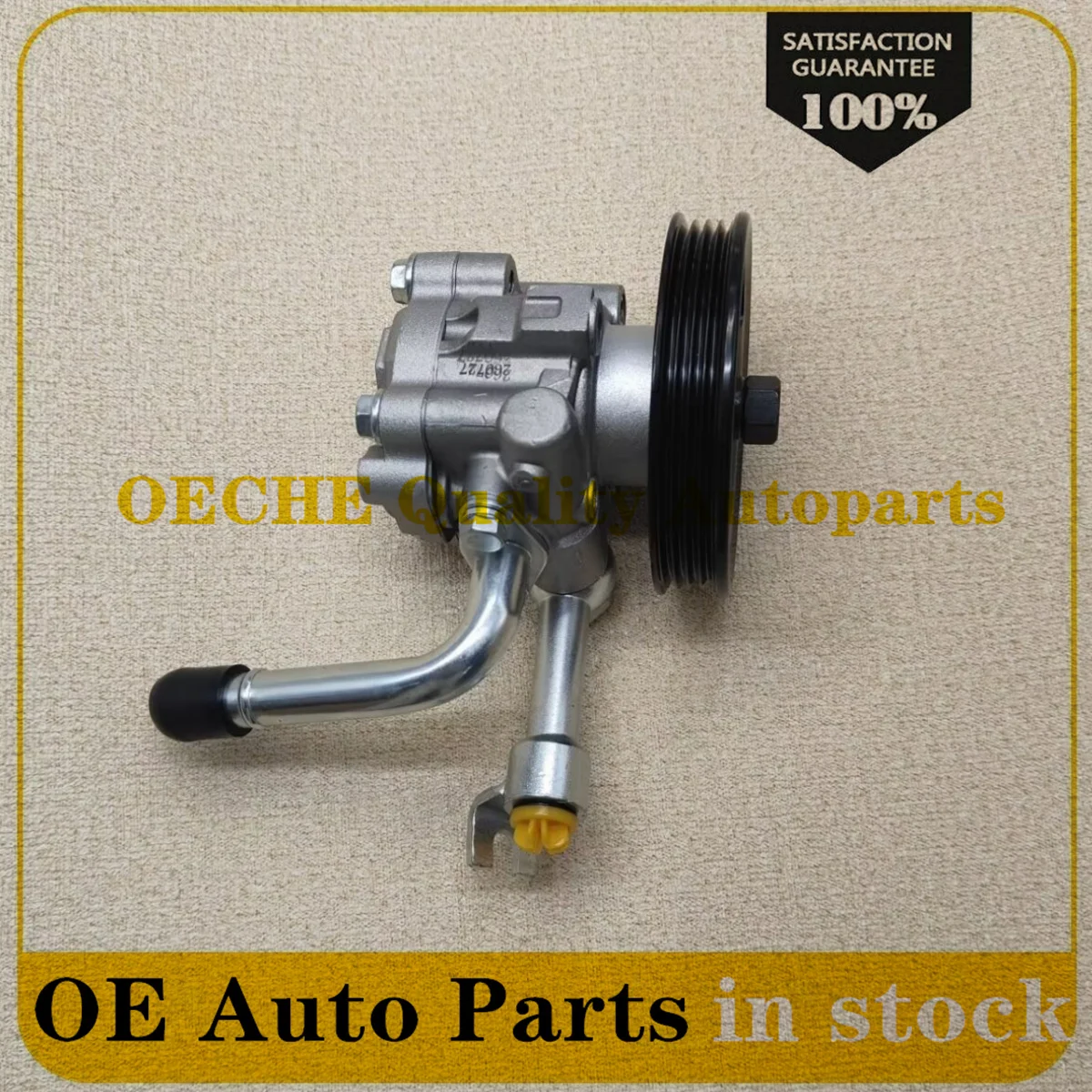New Power Steering Oil Pump Assy Replacement for Nissan Yd25 Dci for Navara D40 Pickup Pathfinder 49100-EB300, 49110-EB700