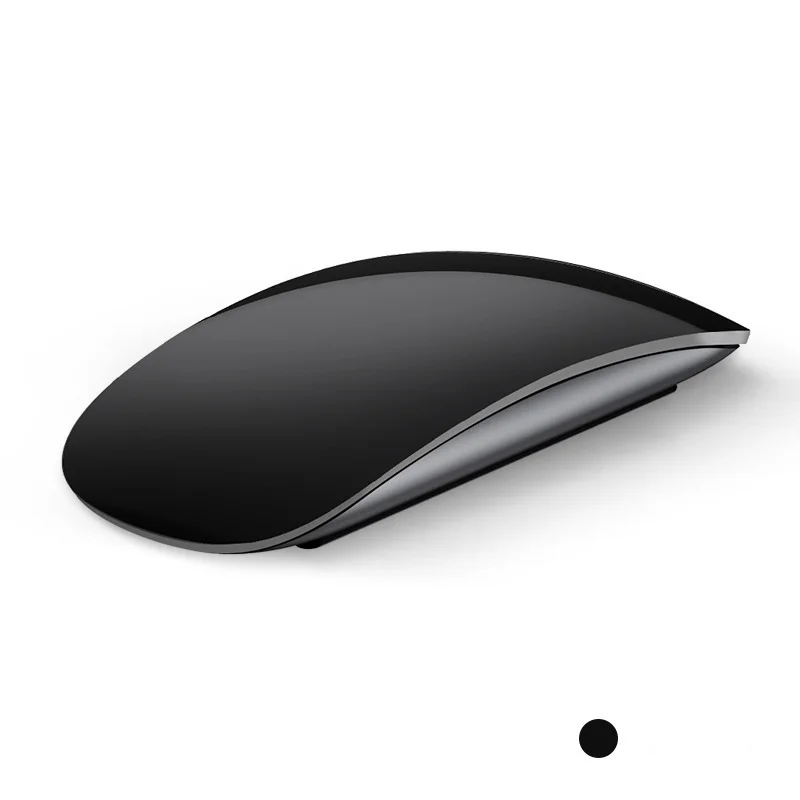 Bluetooth Touch Mouse Oplaadbaar Lichtgewicht Dun Type Draagbaar Maussysteem Compatibel Mute Click Kantoorgebruik Computeronderdeel