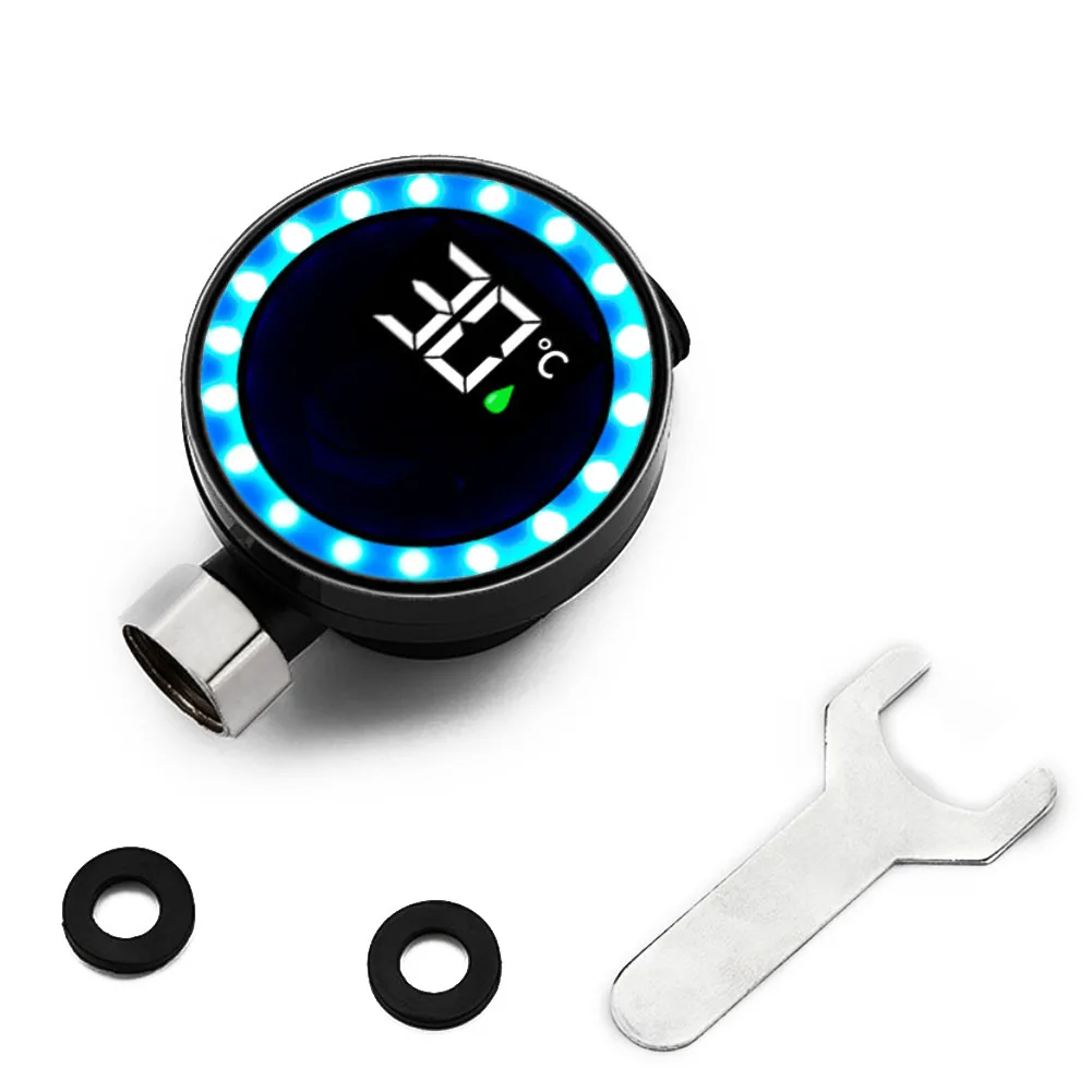 

Дисплей в реальном времени, светодиодный термометр для душа, безопасная ванна, экологически чистый, полностью водонепроницаемый дизайн