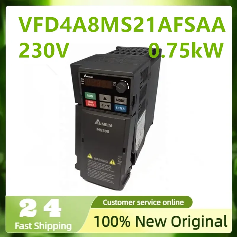 New Original Transformer MS300 VFD4A8MS21AFSAA 230V 0.75kW