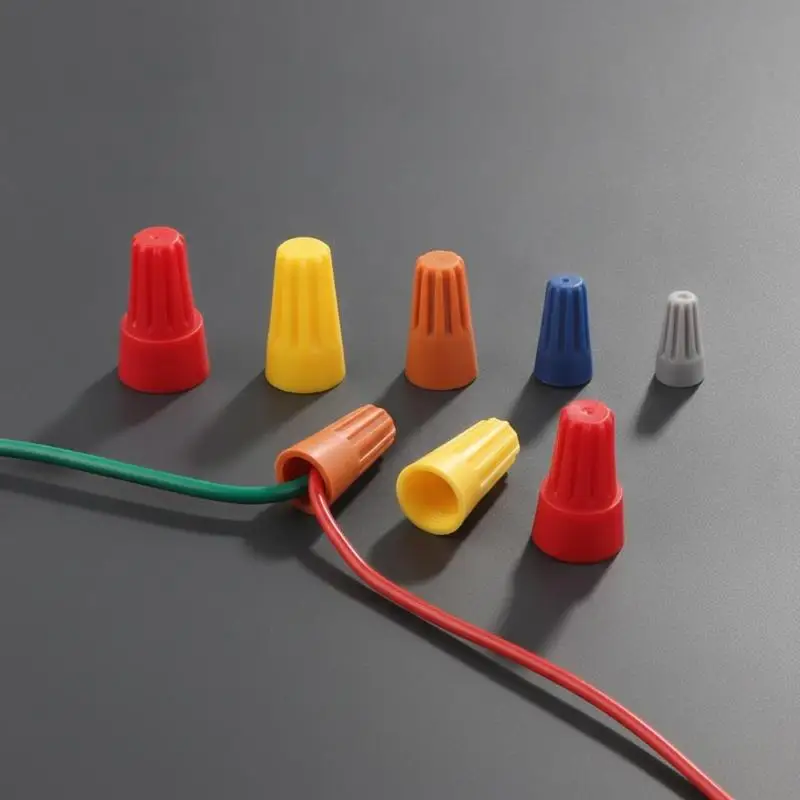 Fast Wire Connection Connector Electrical Insulated Twist AWG22-10 Splicing End Cap for Marine Wiring Repair Use