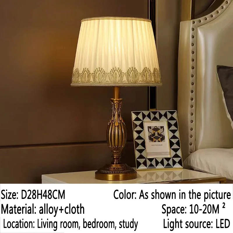 BERTH Contemporary Table Lamp Luxurious Living Room Bedroom Study LED Originality Bedside Desk Light