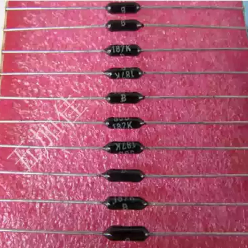 10-100pcs RC55D1873B 1/4W 187K 0.1% 25PPM UK low-temperature drift resistor